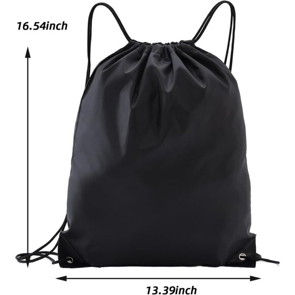 Customizable Lightweight Drawstring Backpack Set - Perfect for Gym & Travel - Picture 3 of 7